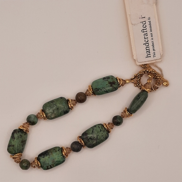 African Turquoise Braclet - Picture 3 of 7